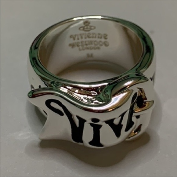 saturn Jewelry - silver signature band Ring